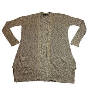 Banana Republic Open Front Knit Cardigan Size Medium Casual Minimalist Preppy